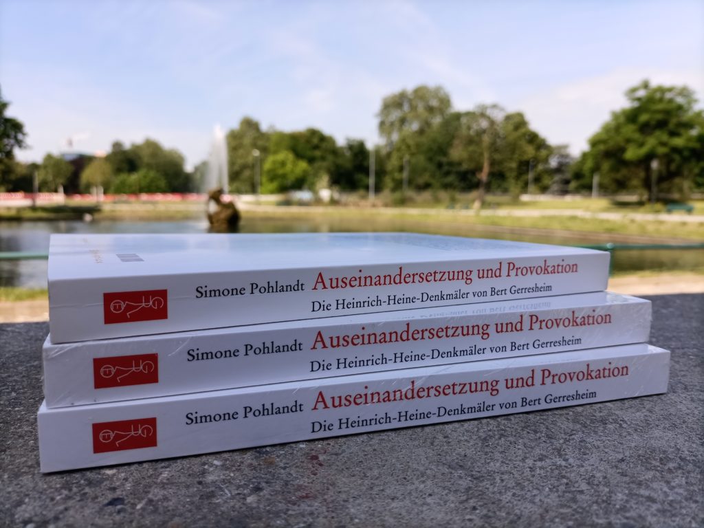 Simone Pohlandt: Buch über die Heinrich-Heine-Denkmäler von Bert Gerresheim