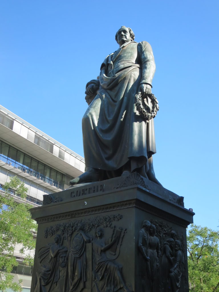 Goethe-Denkmal in Frankfurt